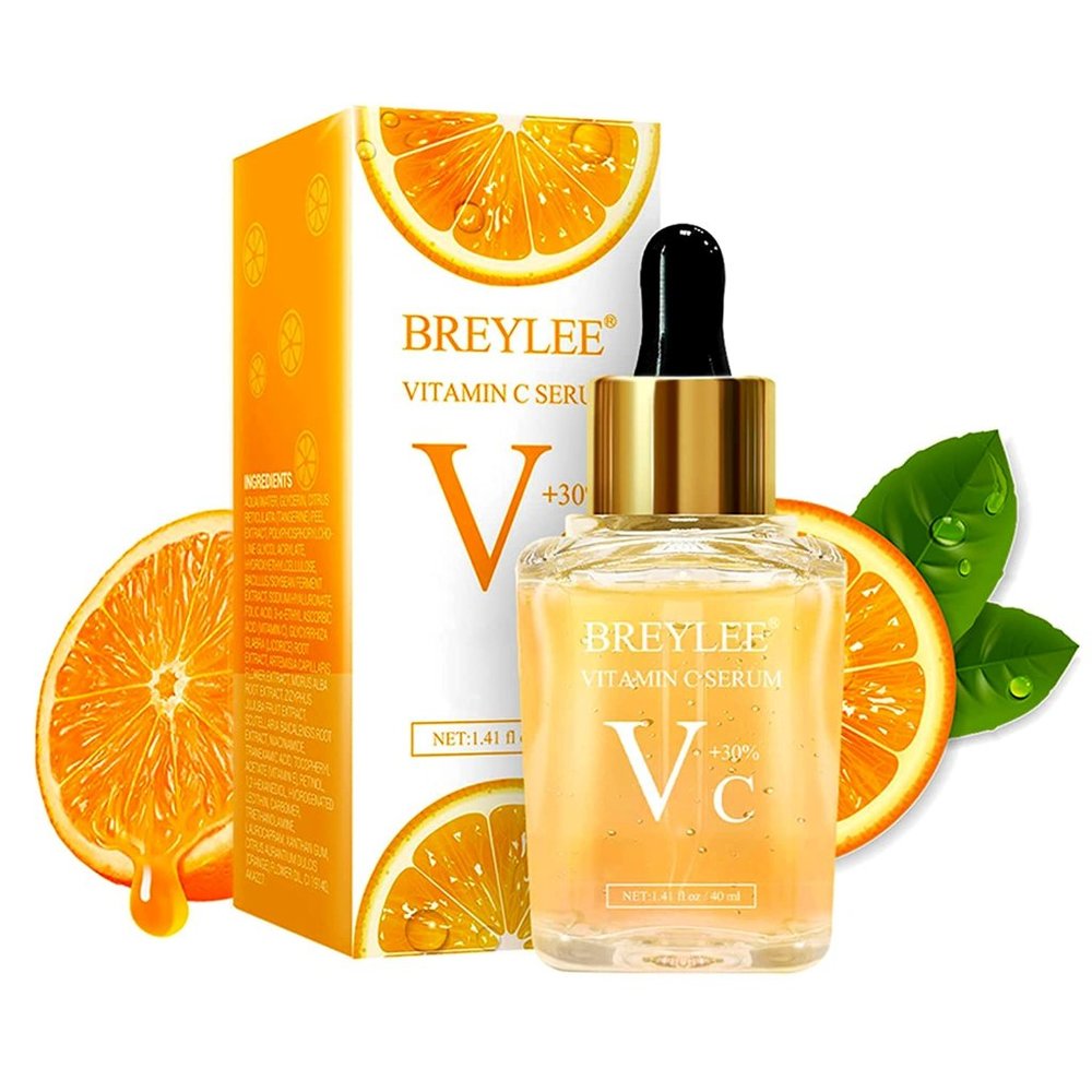 Breylee Vitamin C Serum Brightening Anti Aging 1.41 oz 40 ml New in Box